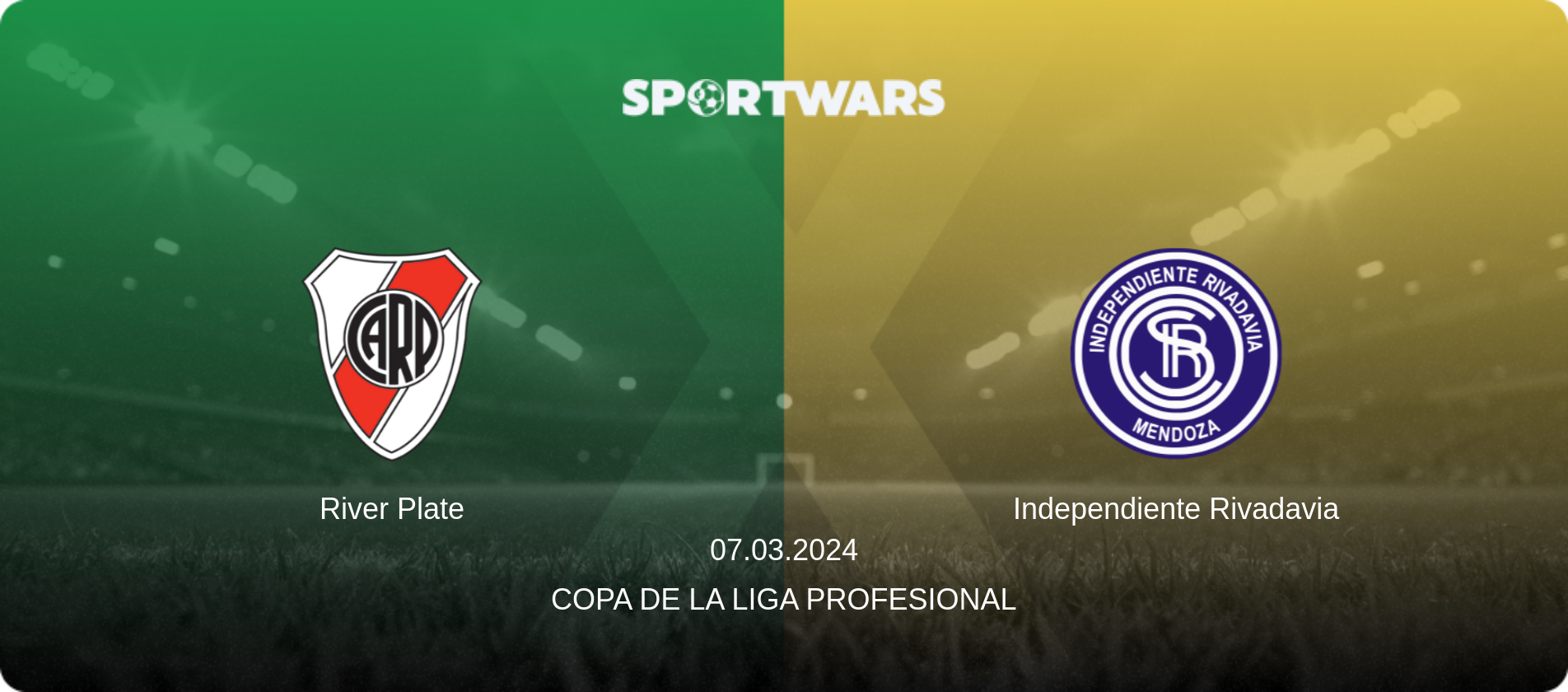River Plate — Independiente Rivadavia, 07.03.2024 — Copa de la Liga Profesional (match preview)