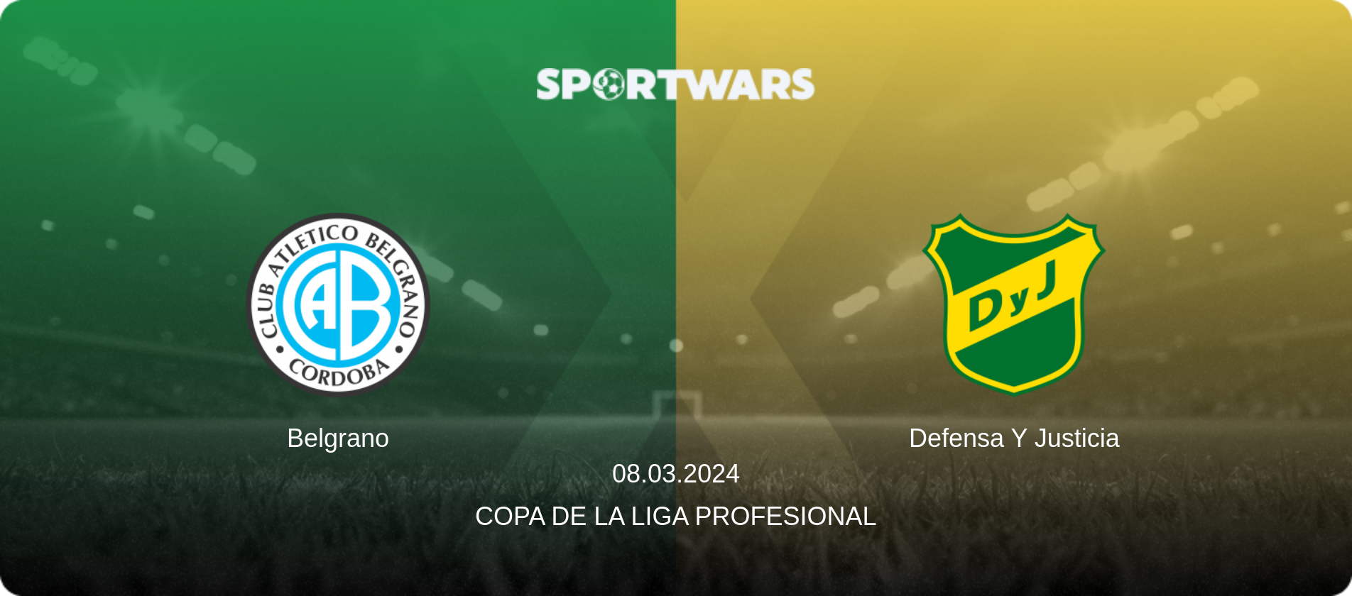 Belgrano — Defensa Y Justicia, 08.03.2024 — Copa de la Liga Profesional (match preview)