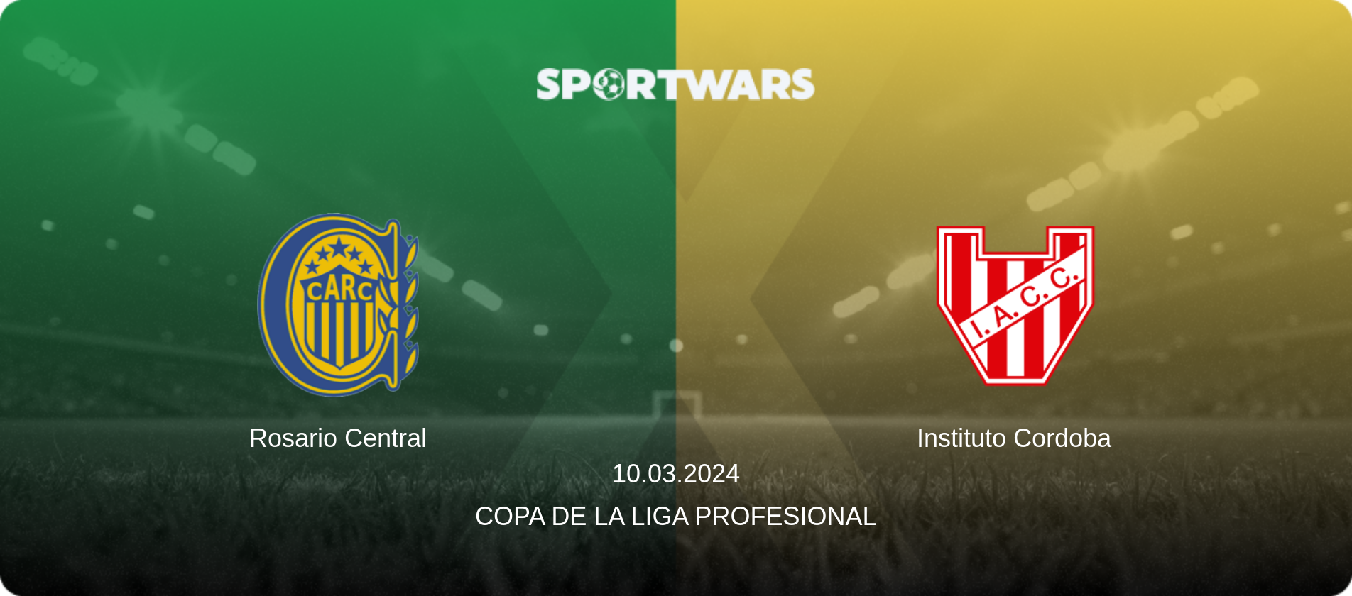 Rosario Central — Instituto Cordoba, 10.03.2024 — Copa de la Liga Profesional (match preview)