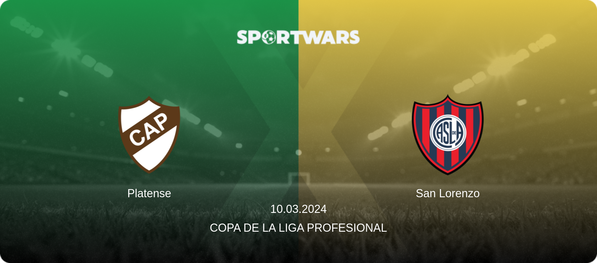 Platense — San Lorenzo, 10.03.2024 — Copa de la Liga Profesional (match preview)