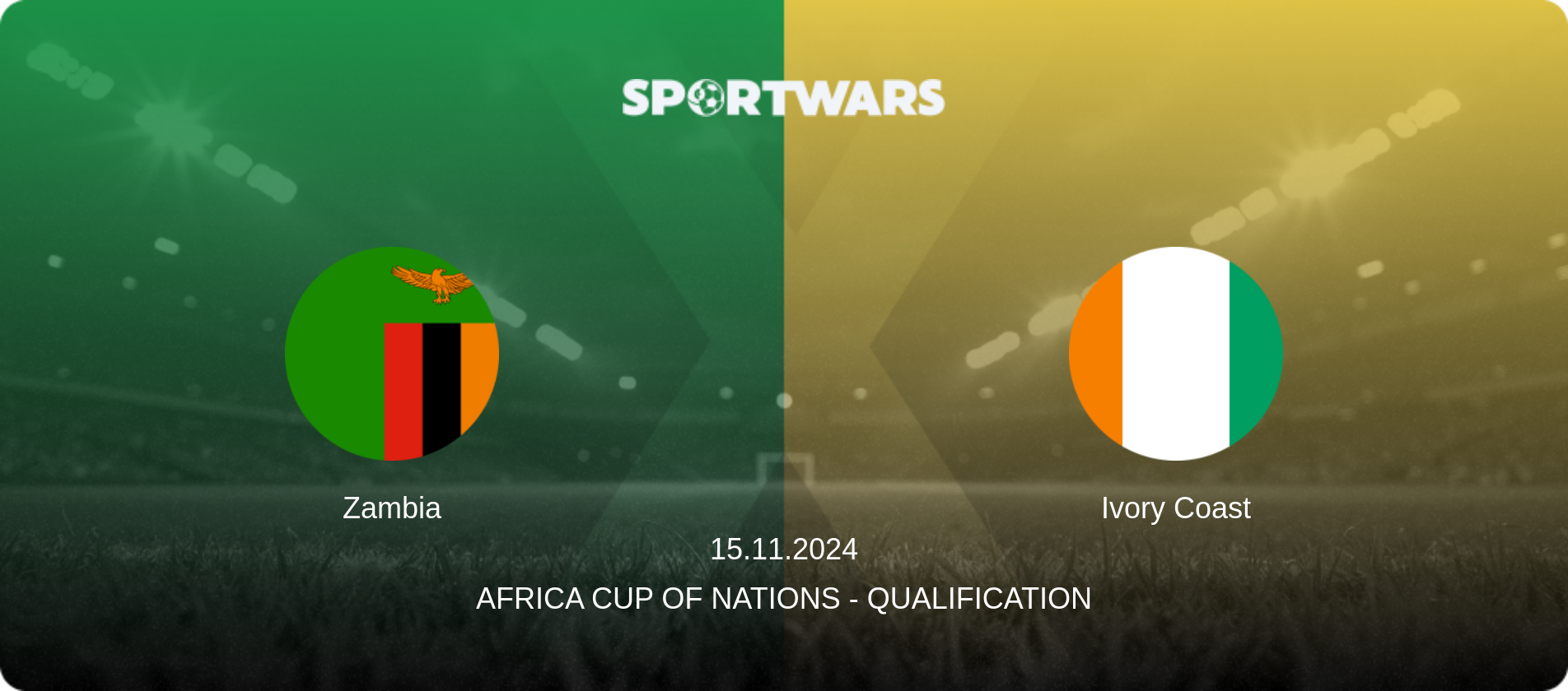 Zambia — Ivory Coast, 15.11.2024 — Africa Cup of Nations - Qualification (match preview)
