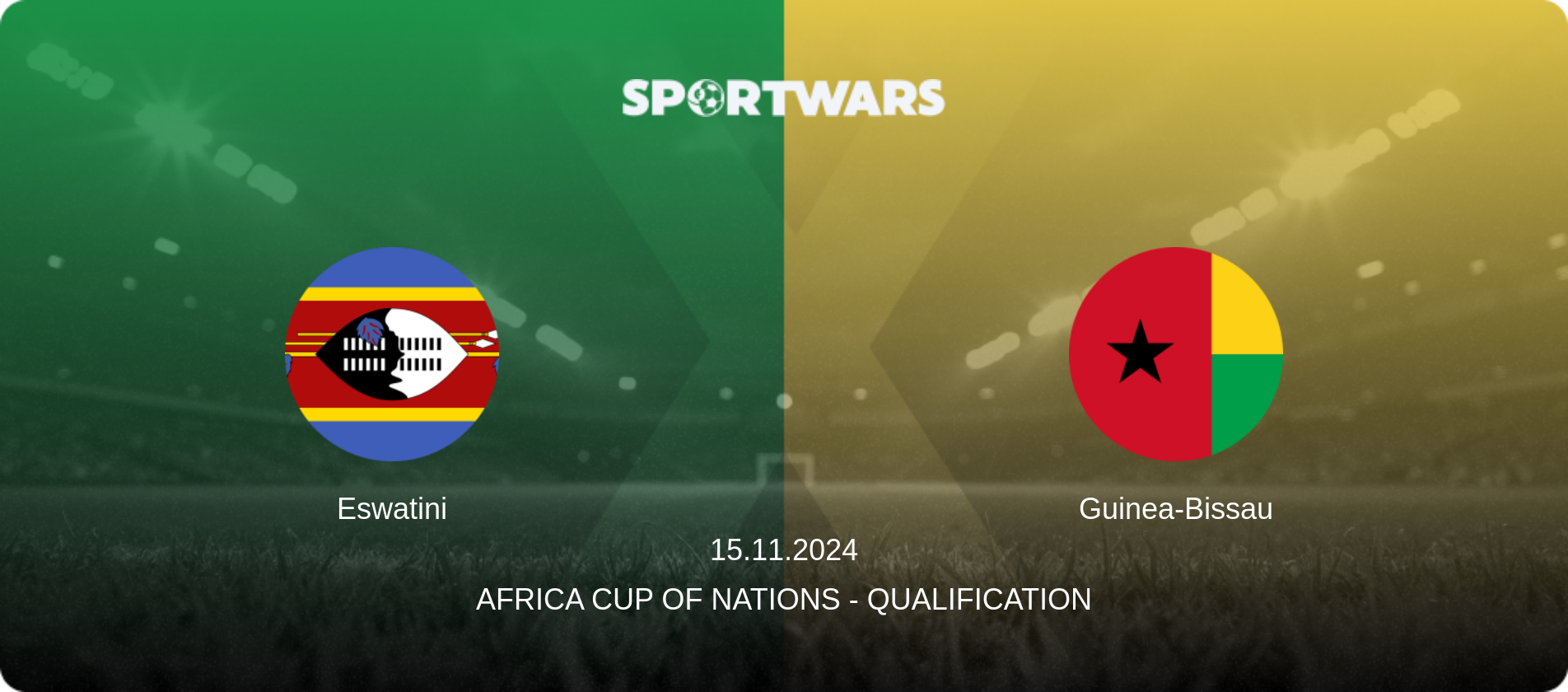 Eswatini — Guinea-Bissau, 15.11.2024 — Africa Cup of Nations - Qualification (match preview)