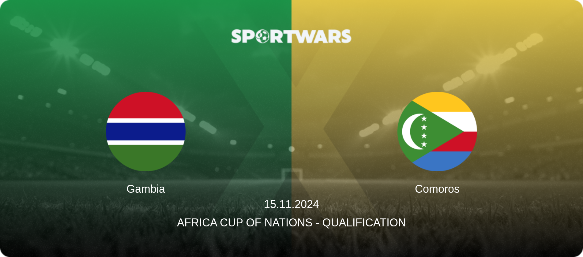 Gambia — Comoros, 15.11.2024 — Africa Cup of Nations - Qualification (match preview)