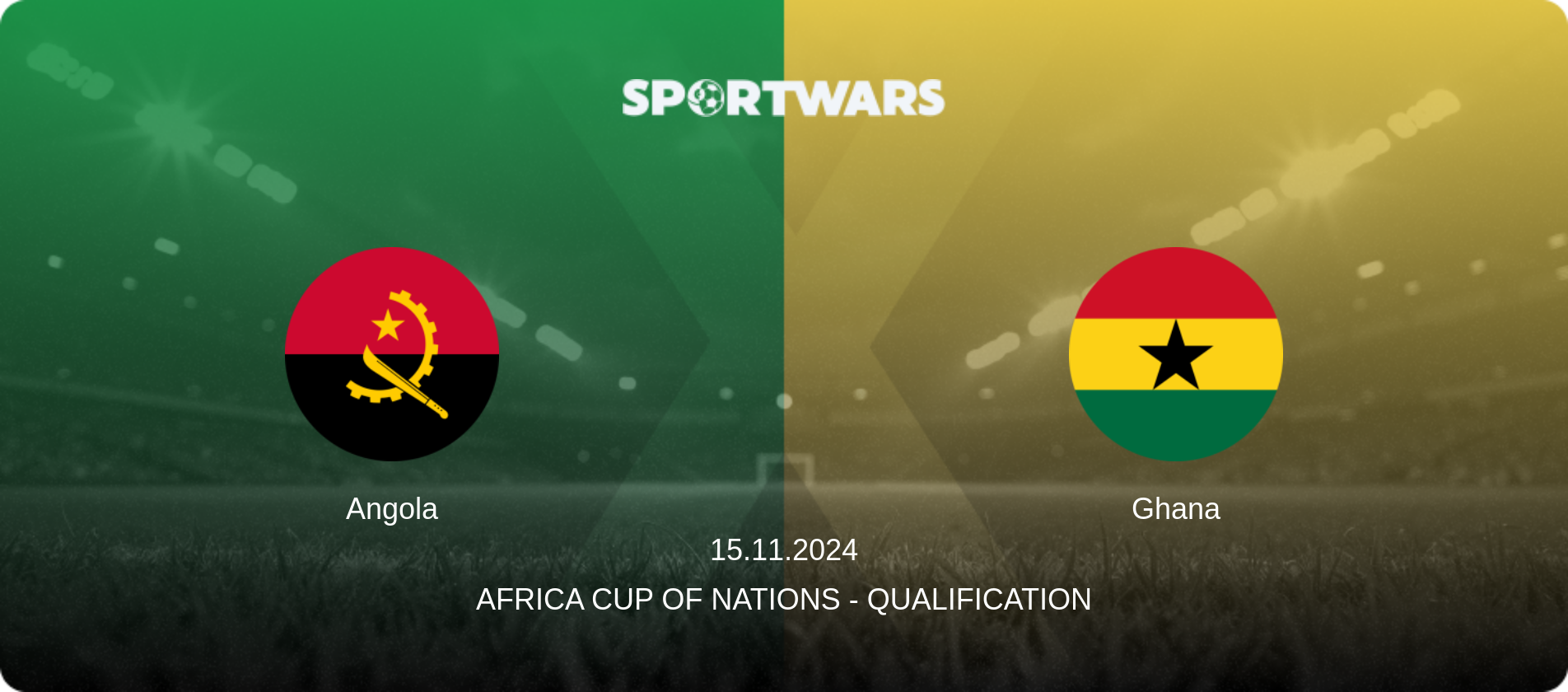 Angola — Ghana, 15.11.2024 — Africa Cup of Nations - Qualification (match preview)