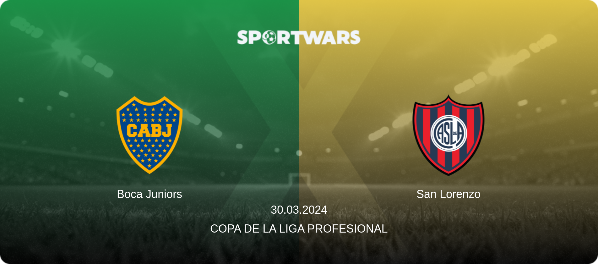 Boca Juniors — San Lorenzo, 30.03.2024 — Copa de la Liga Profesional (match preview)