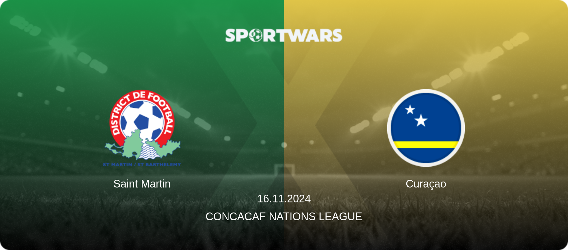 Saint Martin — Curaçao, 16.11.2024 — CONCACAF Nations League (match preview)
