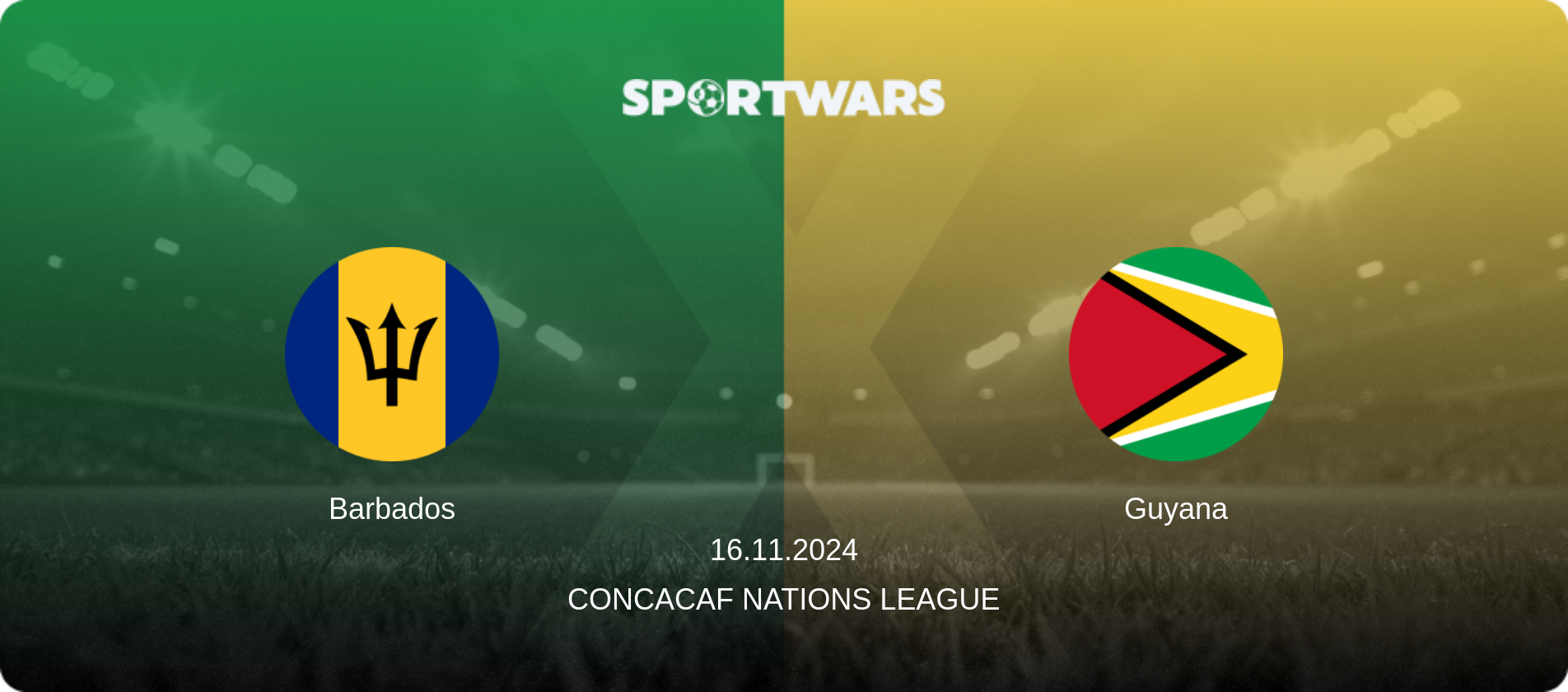 Barbados — Guyana, 16.11.2024 — CONCACAF Nations League (match preview)