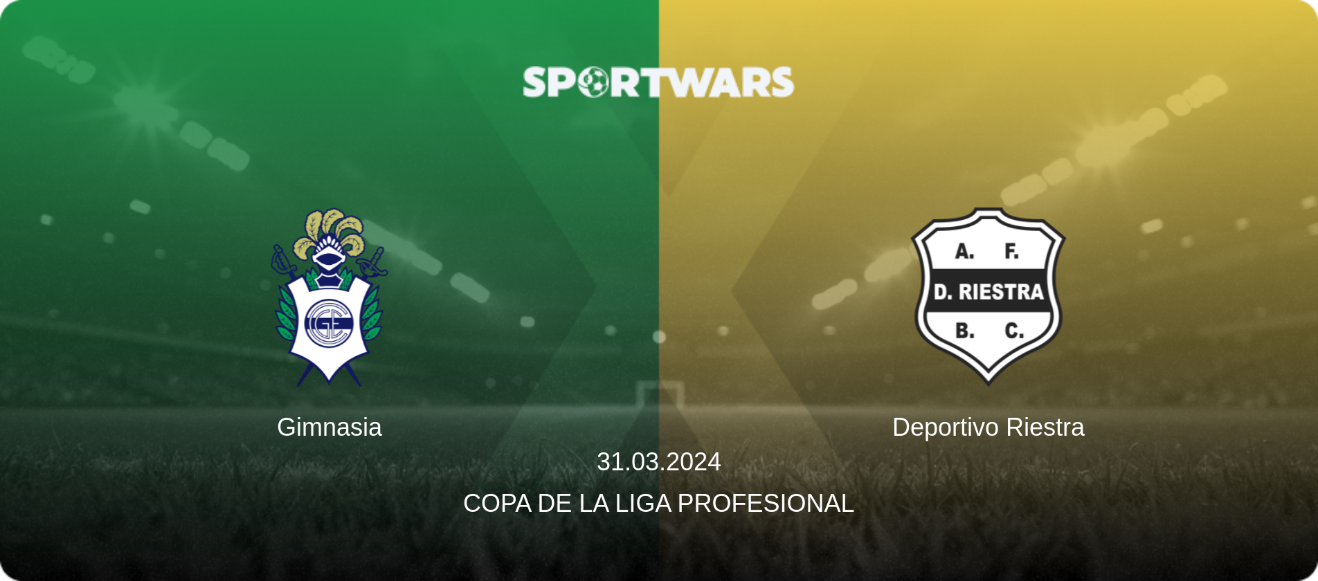 Gimnasia — Deportivo Riestra, 31.03.2024 — Copa de la Liga Profesional (match preview)