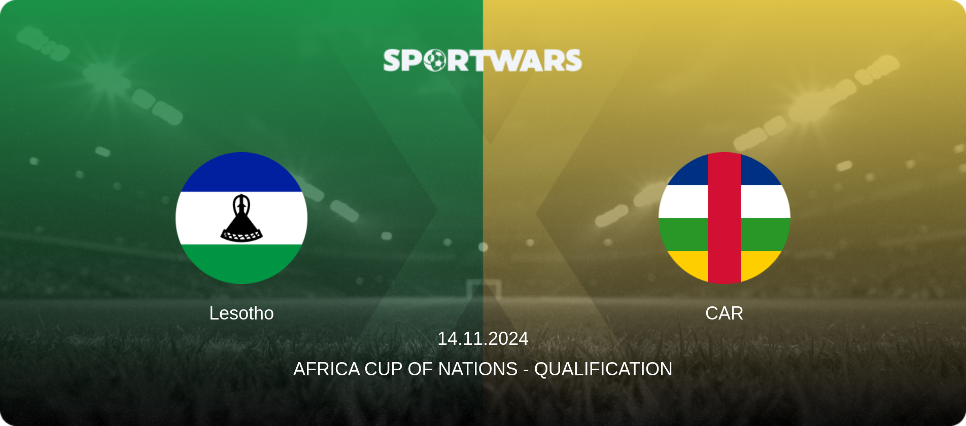 Lesotho — CAR, 14.11.2024 — Africa Cup of Nations - Qualification (match preview)