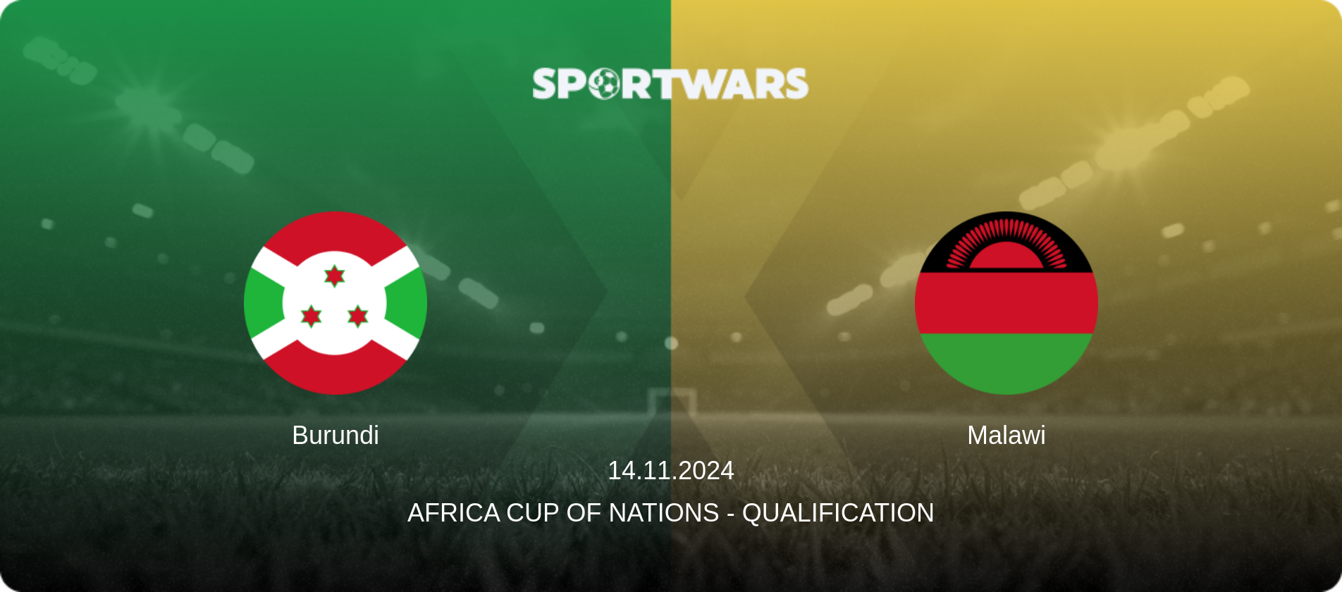 Burundi — Malawi, 14.11.2024 — Africa Cup of Nations - Qualification (match preview)