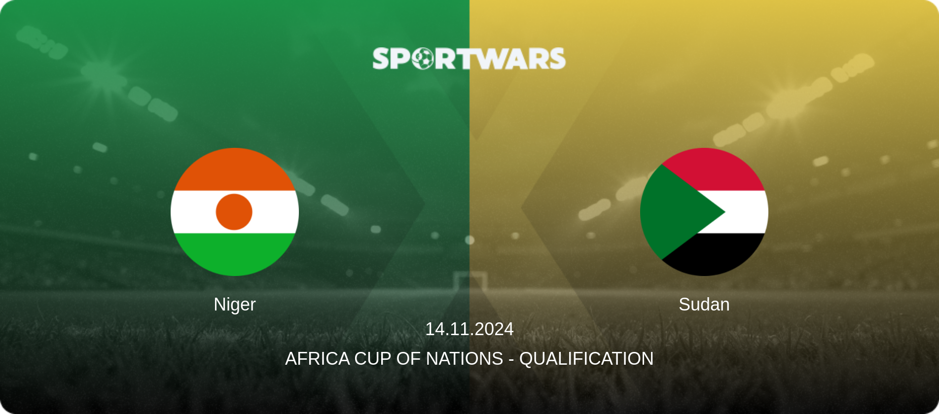 Niger — Sudan, 14.11.2024 — Africa Cup of Nations - Qualification (match preview)