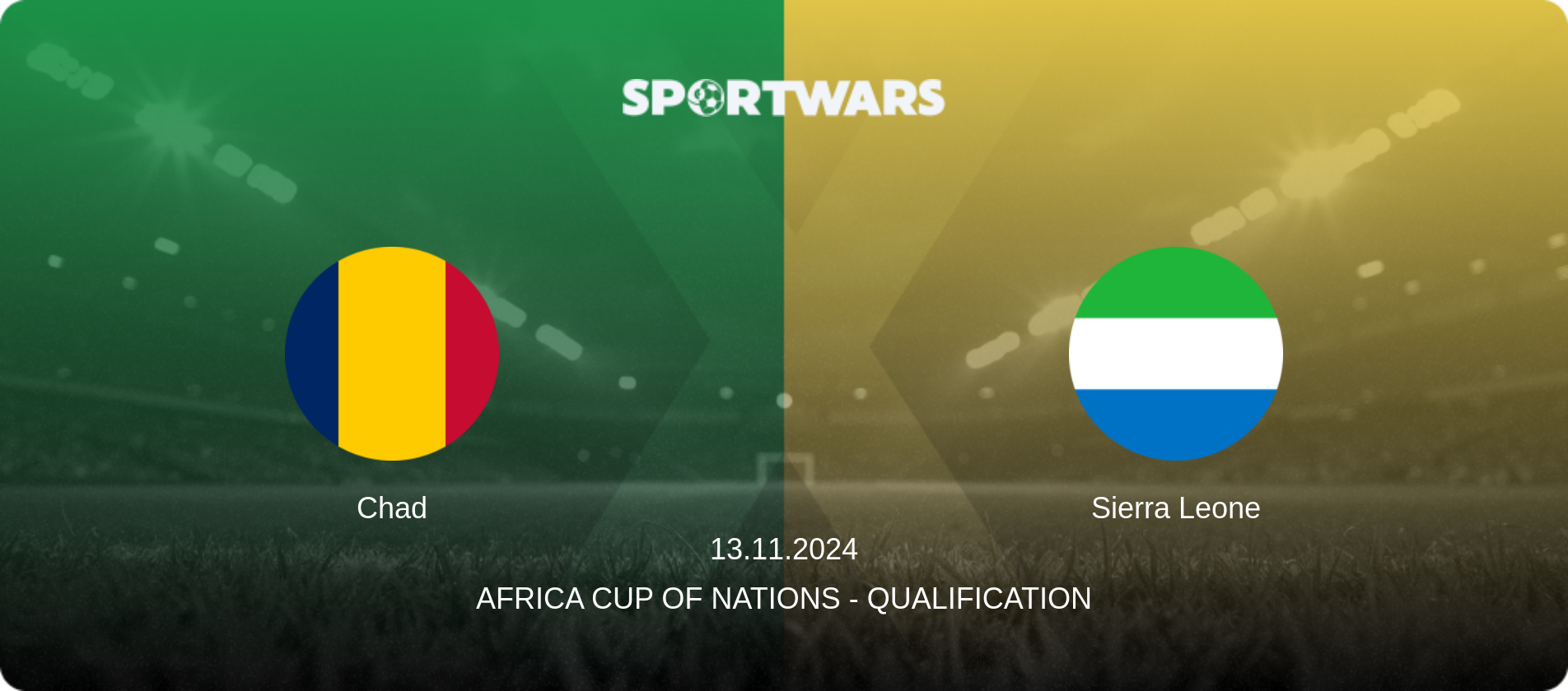Chad — Sierra Leone, 13.11.2024 — Africa Cup of Nations - Qualification (match preview)
