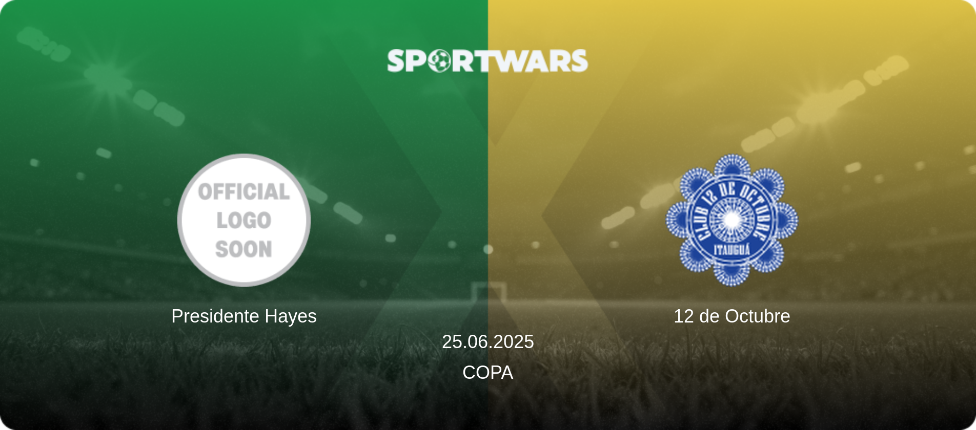Presidente Hayes — 12 de Octubre, 25.06.2025 — Copa (match preview)