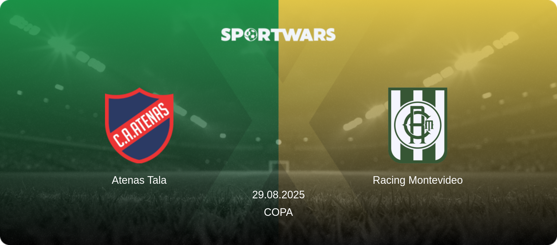 Atenas Tala — Racing Montevideo, 29.08.2025 — Copa (match preview)