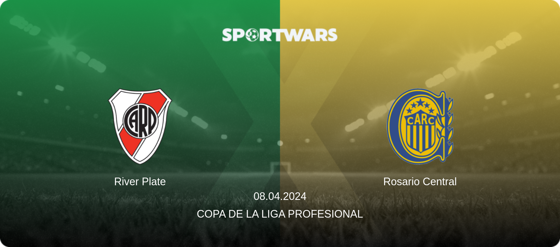River Plate — Rosario Central, 08.04.2024 — Copa de la Liga Profesional (match preview)