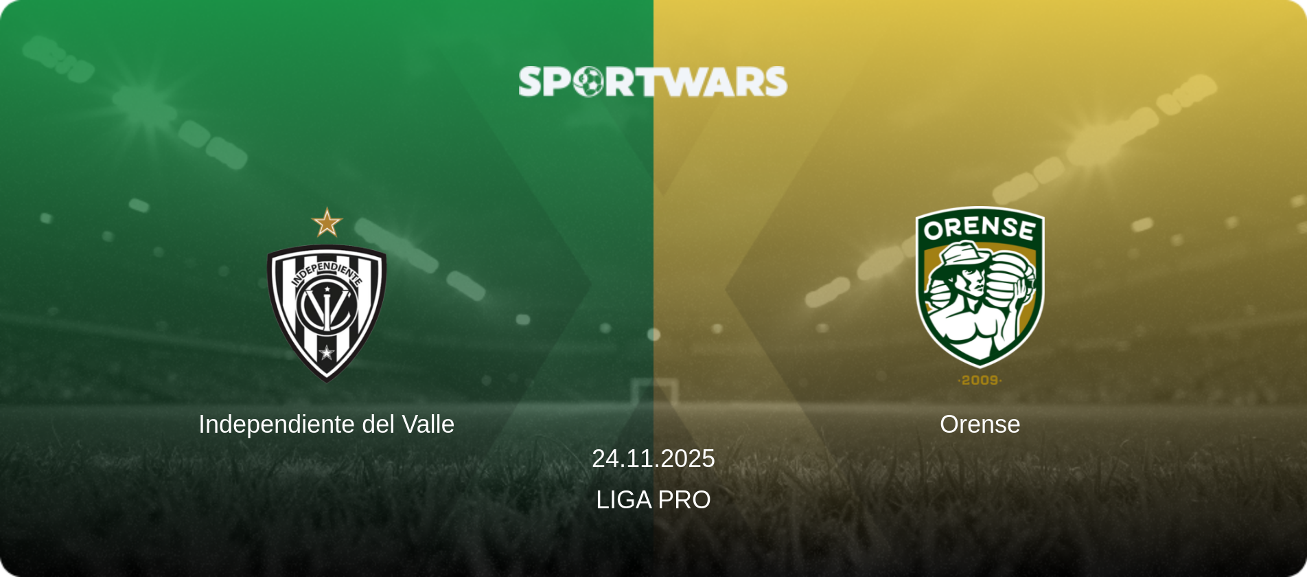Independiente del Valle — Orense, 24.11.2025 — Liga Pro (match preview)
