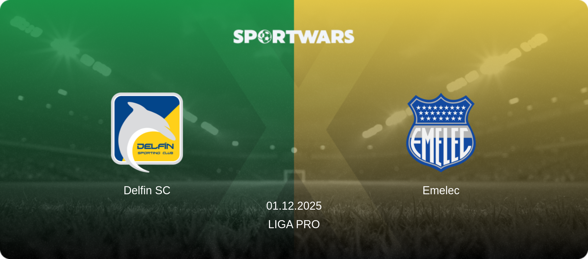 Delfin SC — Emelec, 01.12.2025 — Liga Pro (match preview)