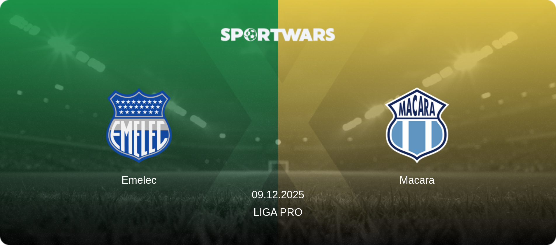 Emelec — Macara, 09.12.2025 — Liga Pro (match preview)
