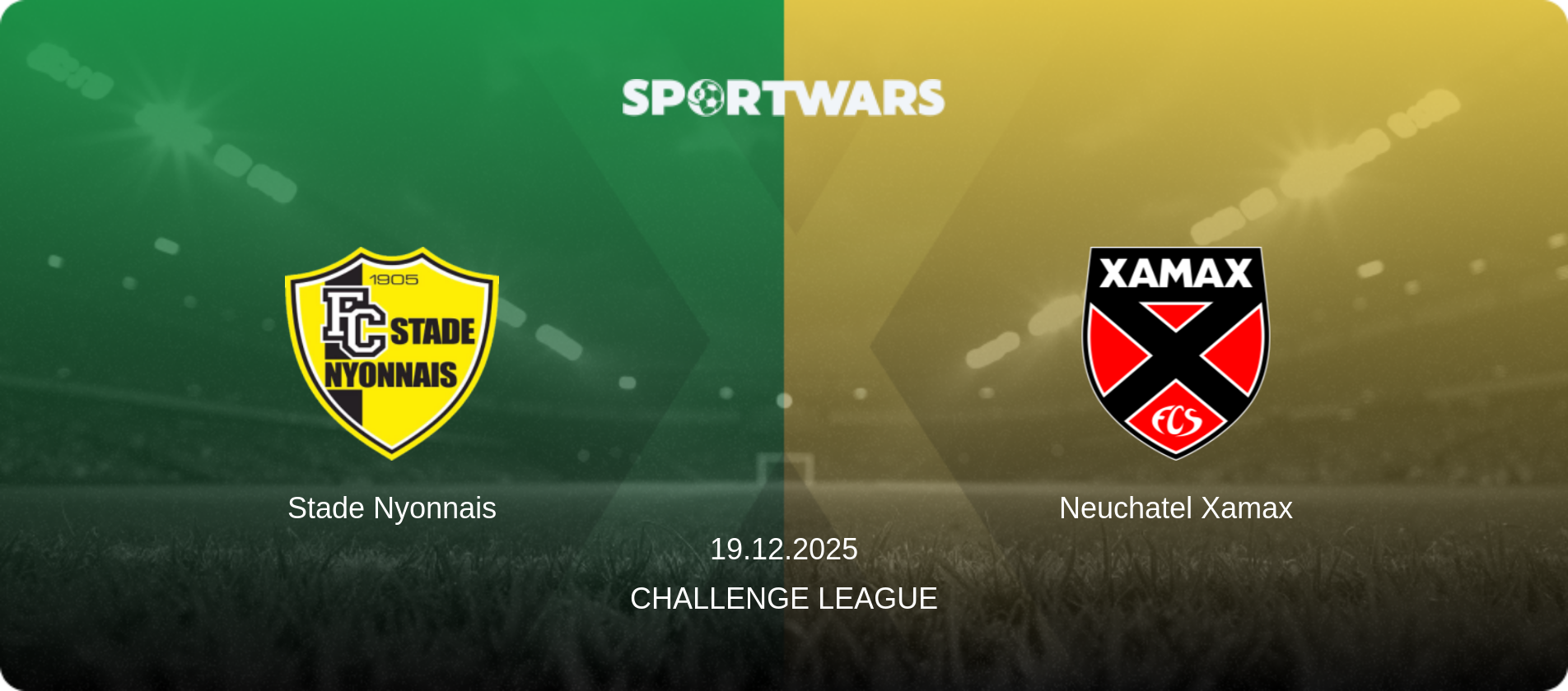 Stade Nyonnais — Neuchatel Xamax, 19.12.2025 — Challenge League (match preview)