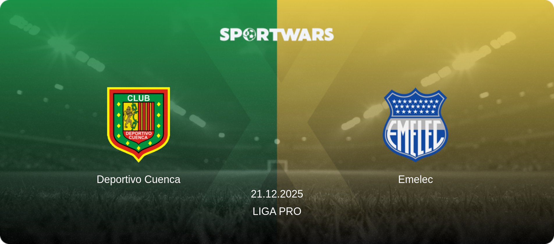 Deportivo Cuenca — Emelec, 21.12.2025 — Liga Pro (match preview)