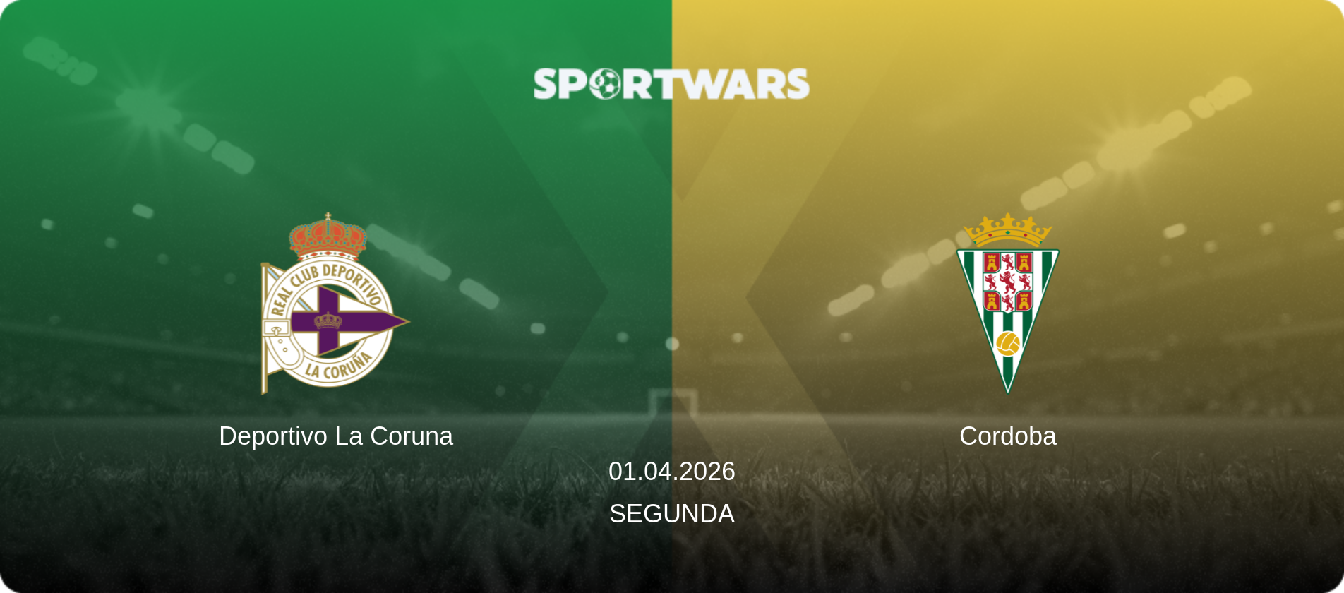 Deportivo La Coruna — Cordoba, 01.04.2026 — Segunda (match preview)