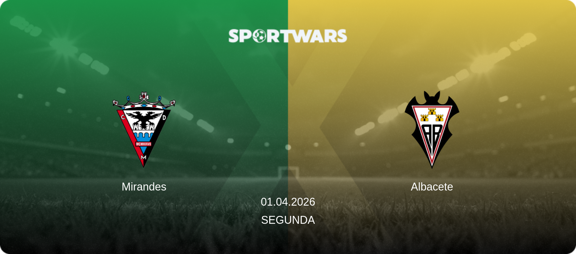 Mirandes — Albacete, 01.04.2026 — Segunda (match preview)