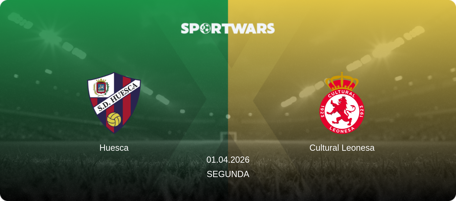 Huesca — Cultural Leonesa, 01.04.2026 — Segunda (match preview)
