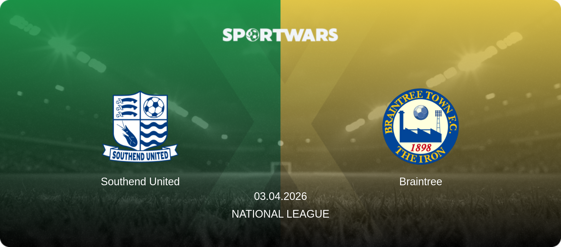 Southend United — Braintree, 03.04.2026 — National League (match preview)
