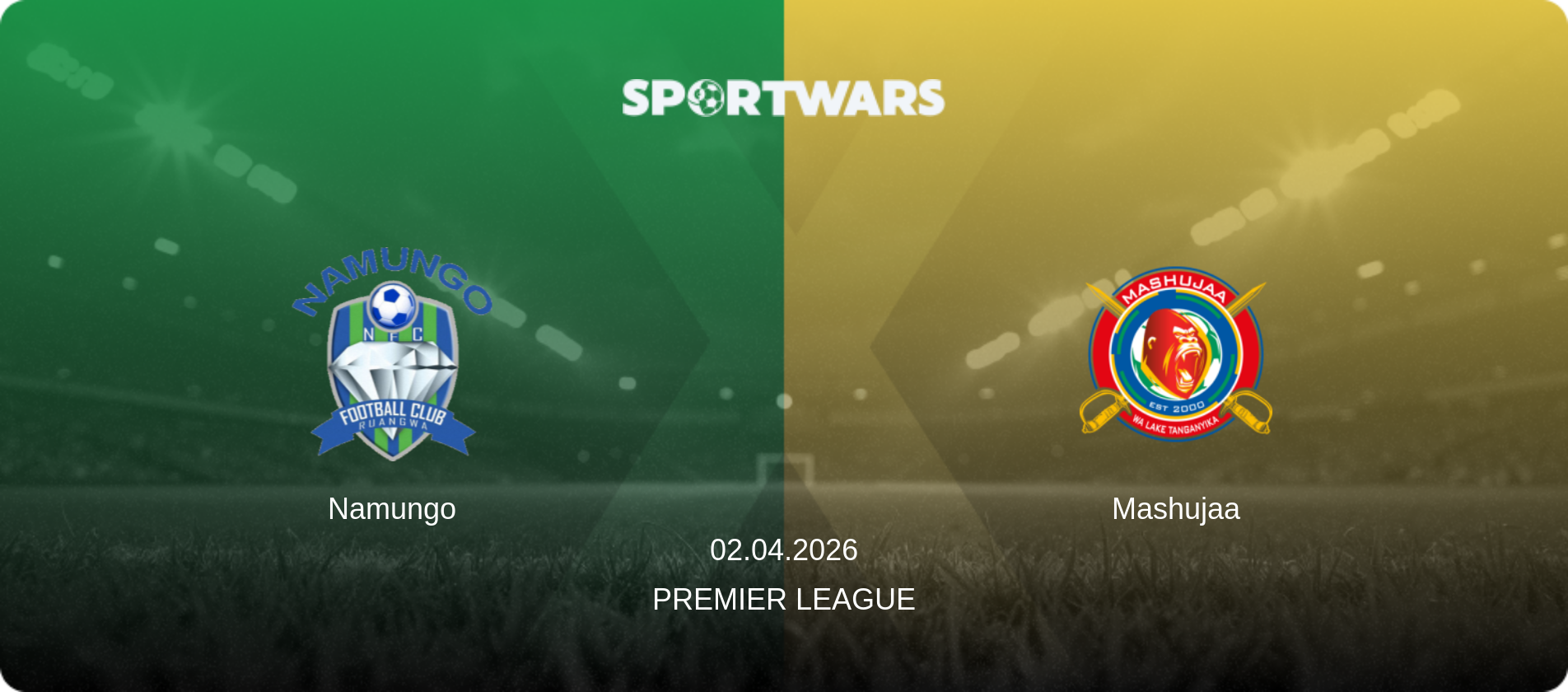 Namungo — Mashujaa, 02.04.2026 — Premier League (match preview)