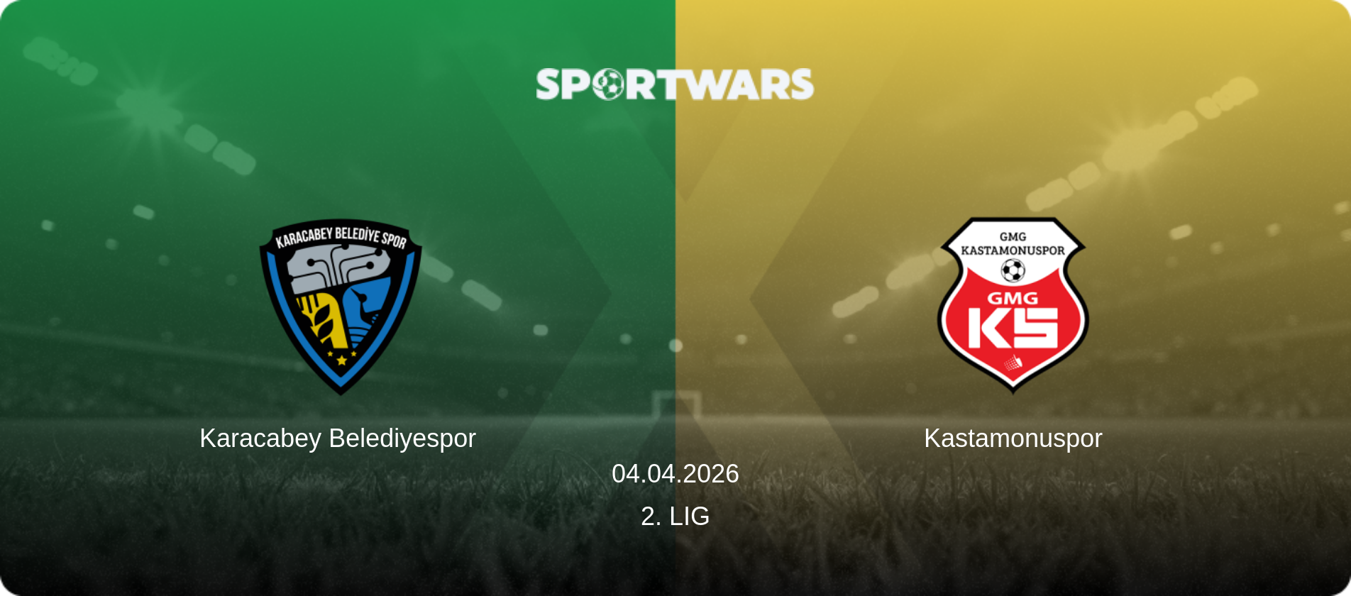 Karacabey Belediyespor — Kastamonuspor, 04.04.2026 — 2. Lig (match preview)