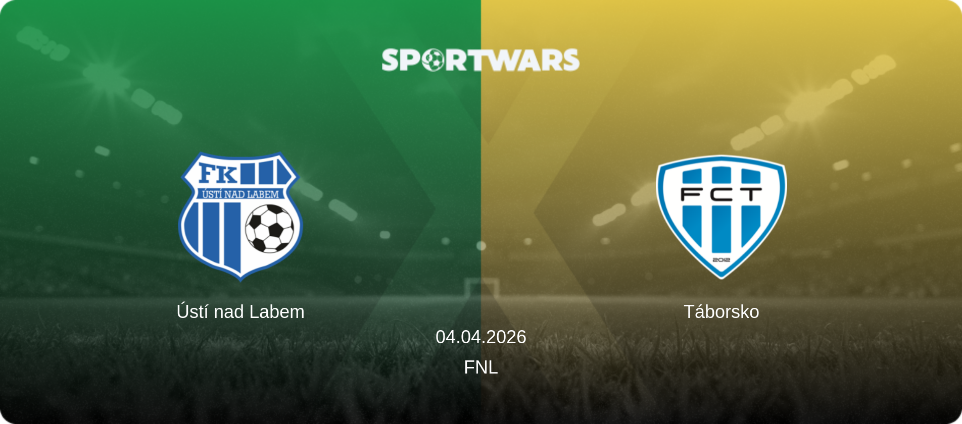 Ústí nad Labem — Táborsko, 04.04.2026 — FNL (match preview)