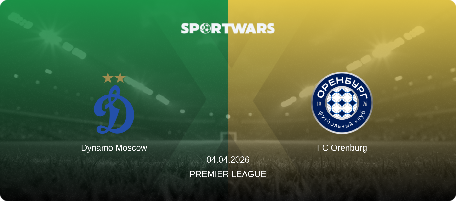 Dynamo Moscow — FC Orenburg, 04.04.2026 — Premier League (match preview)