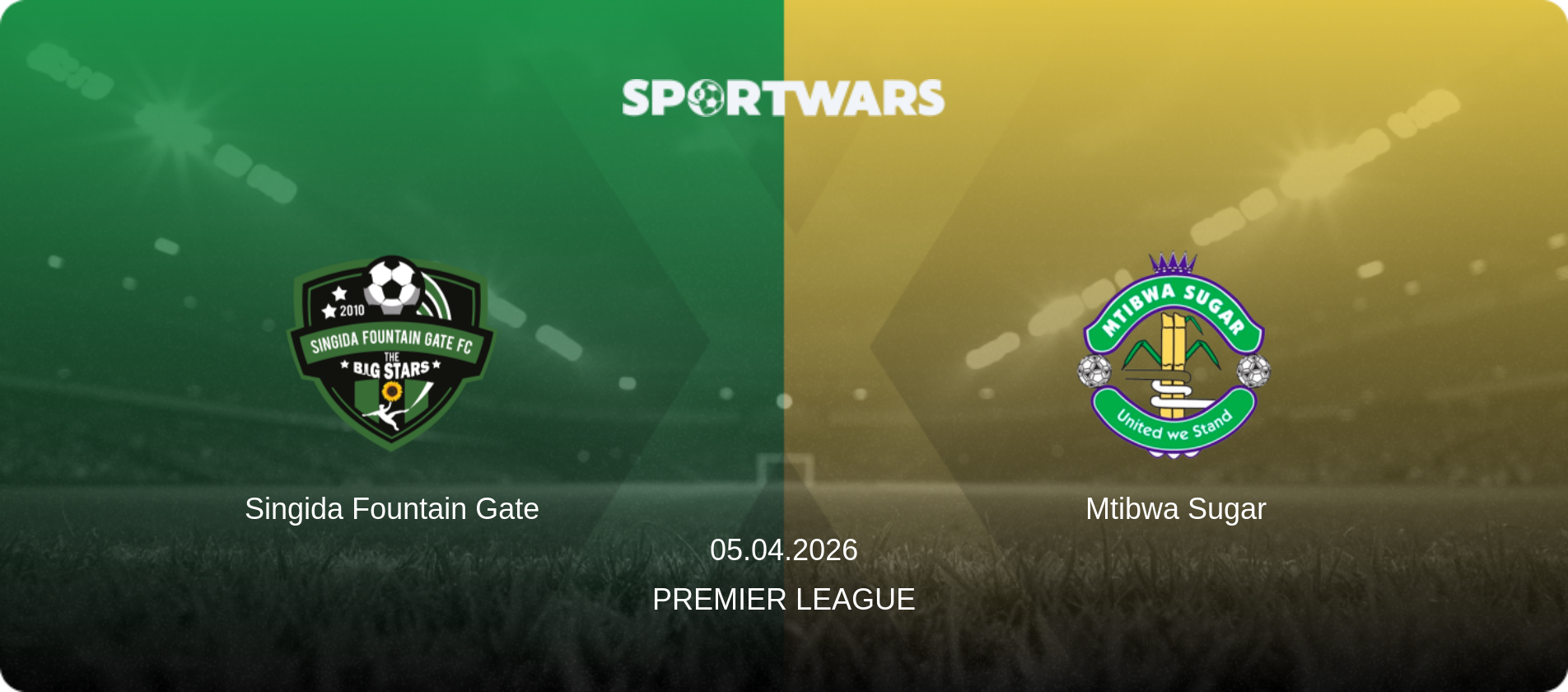 Singida Fountain Gate — Mtibwa Sugar, 05.04.2026 — Premier League (match preview)