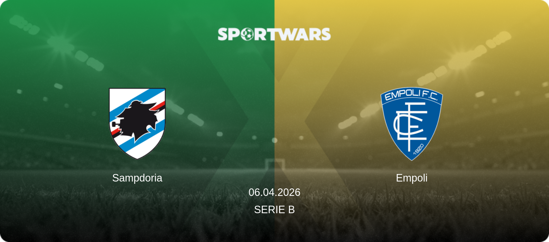 Sampdoria — Empoli, 06.04.2026 — Serie B (match preview)