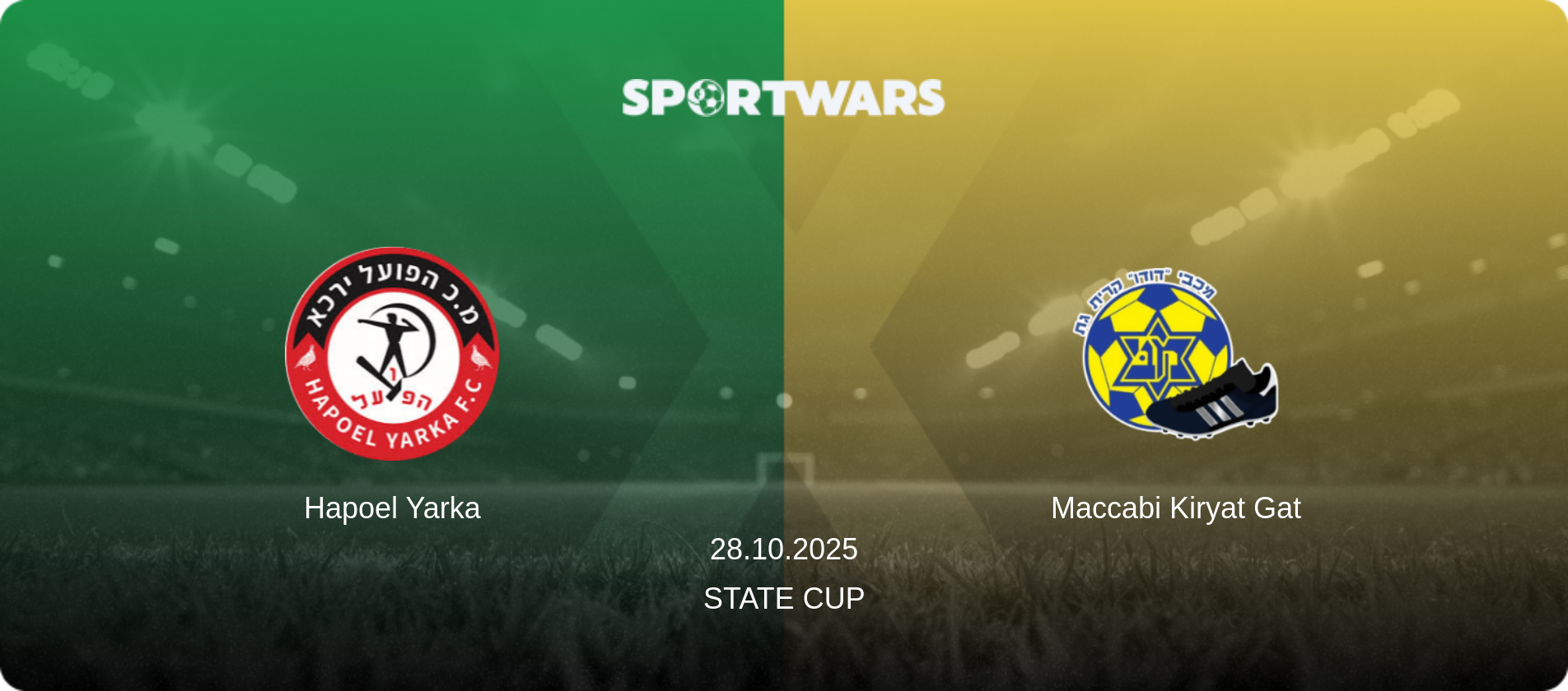 Hapoel Yarka — Maccabi Kiryat Gat, 28.10.2025 — State Cup (match preview)