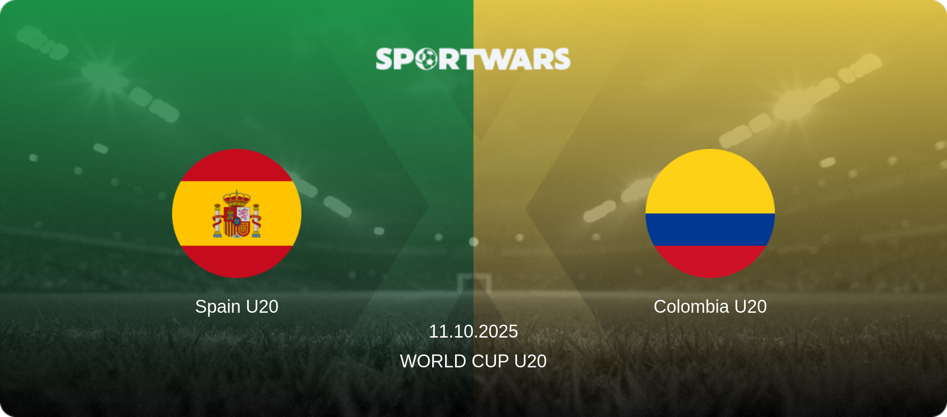 Spain U20 — Colombia U20, 11.10.2025 — World Cup U20 (match preview)