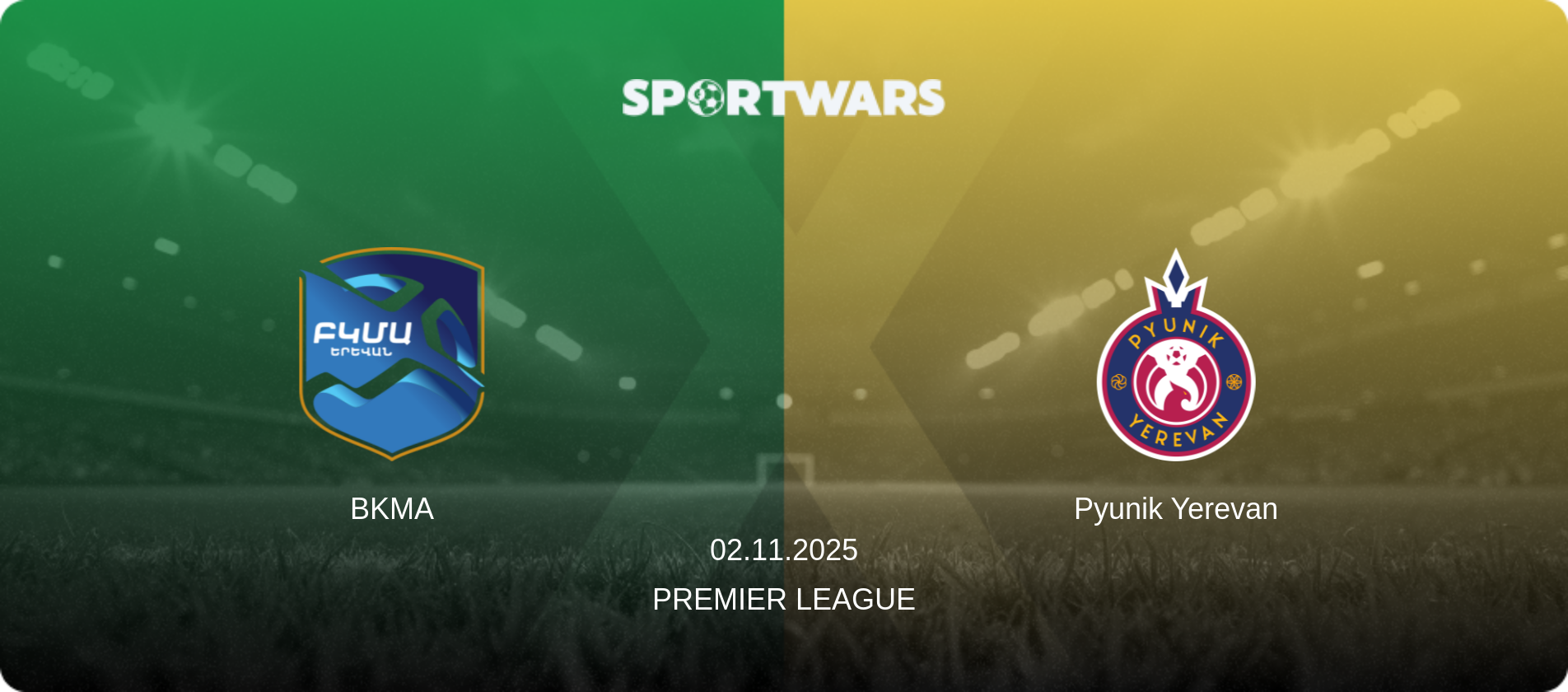 BKMA — Pyunik Yerevan, 02.11.2025 — Premier League (match preview)