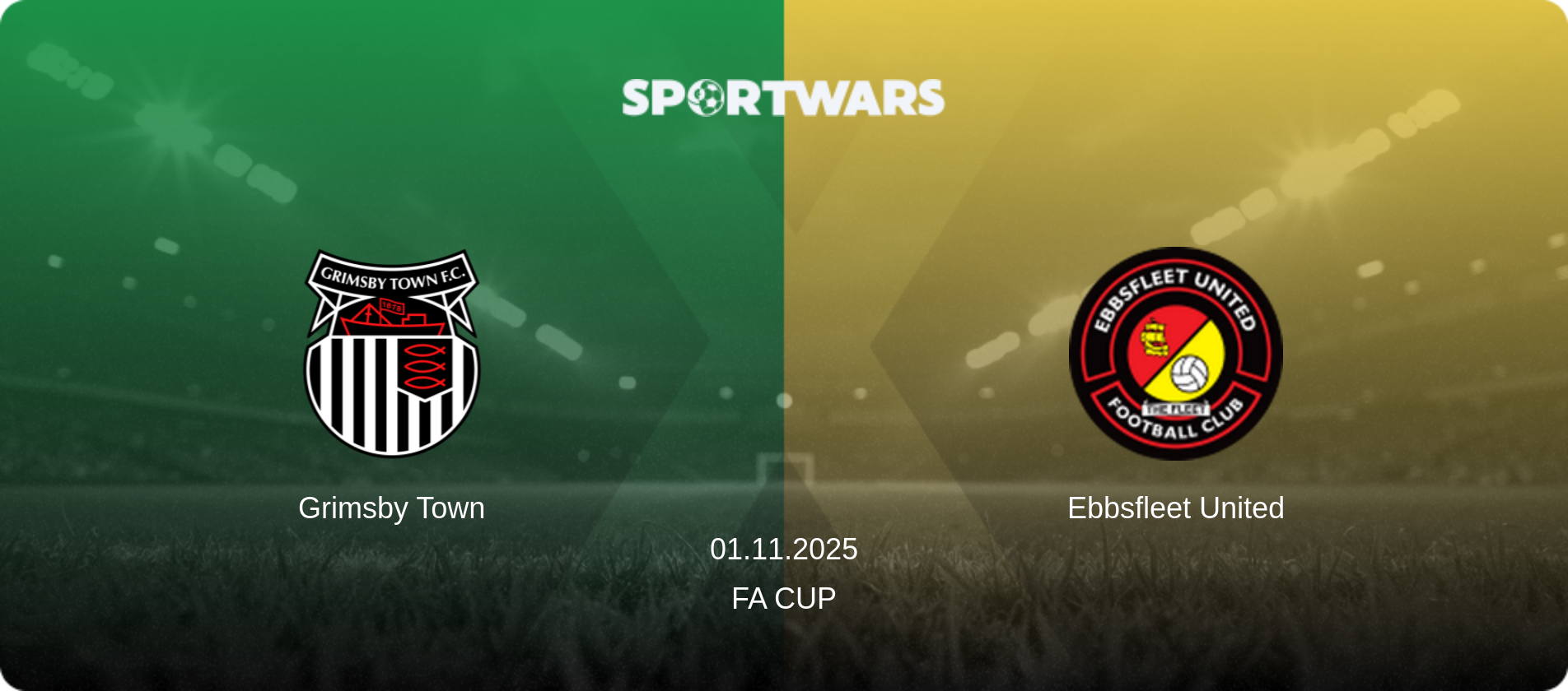 Grimsby Town — Ebbsfleet United, 01.11.2025 — FA Cup (match preview)