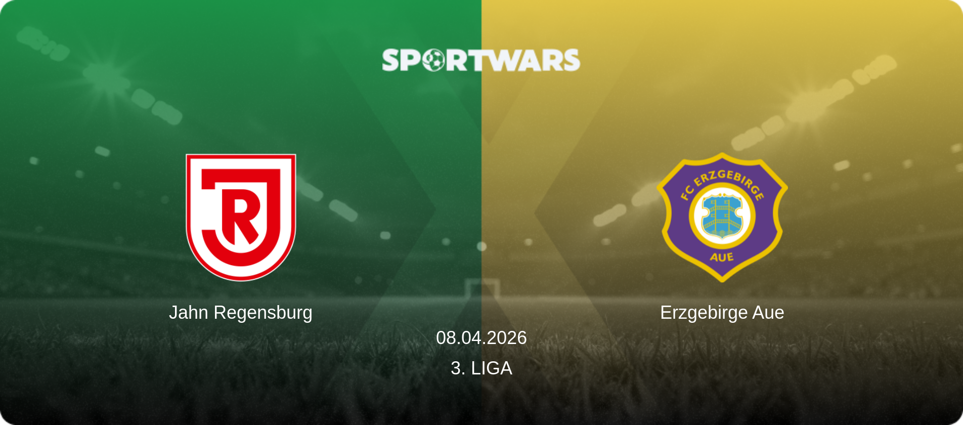 Jahn Regensburg — Erzgebirge Aue, 08.04.2026 — 3. Liga (match preview)