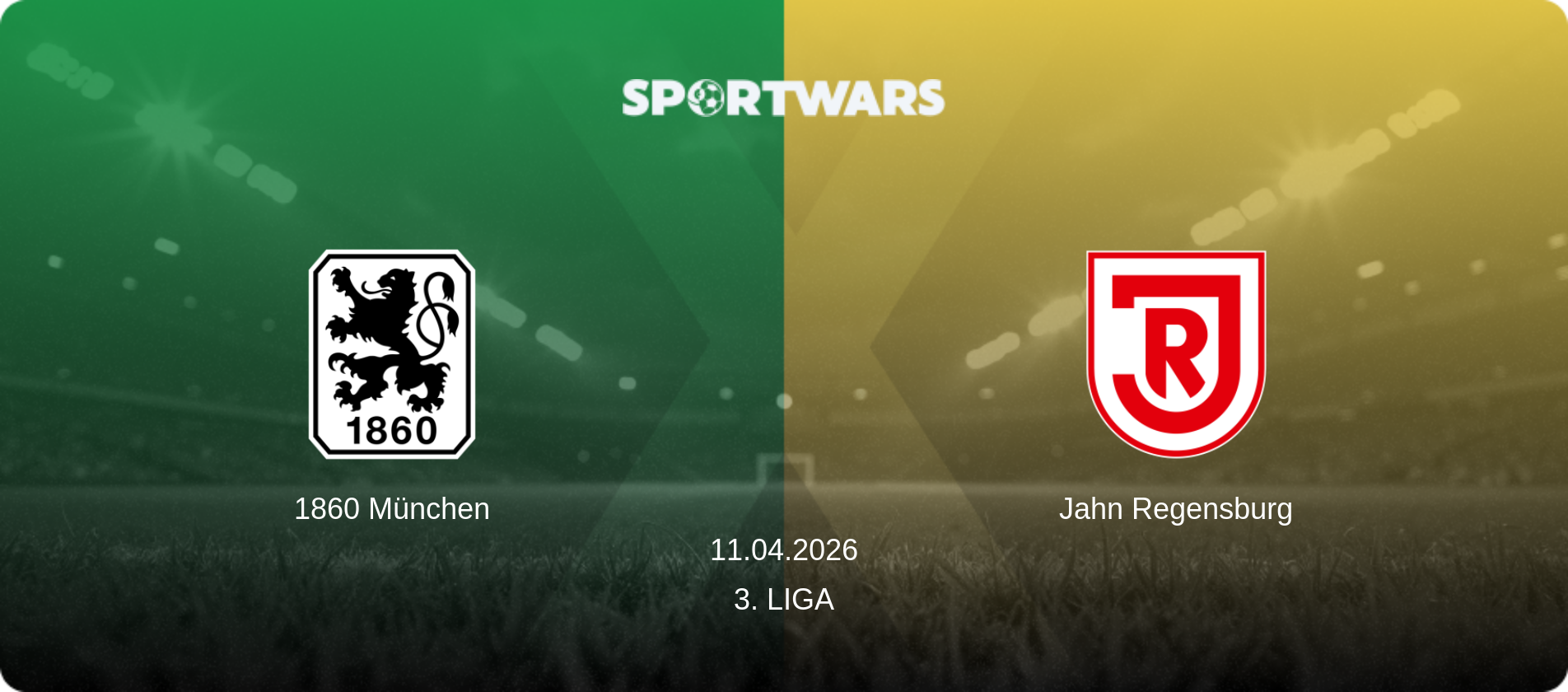 1860 München — Jahn Regensburg, 11.04.2026 — 3. Liga (match preview)