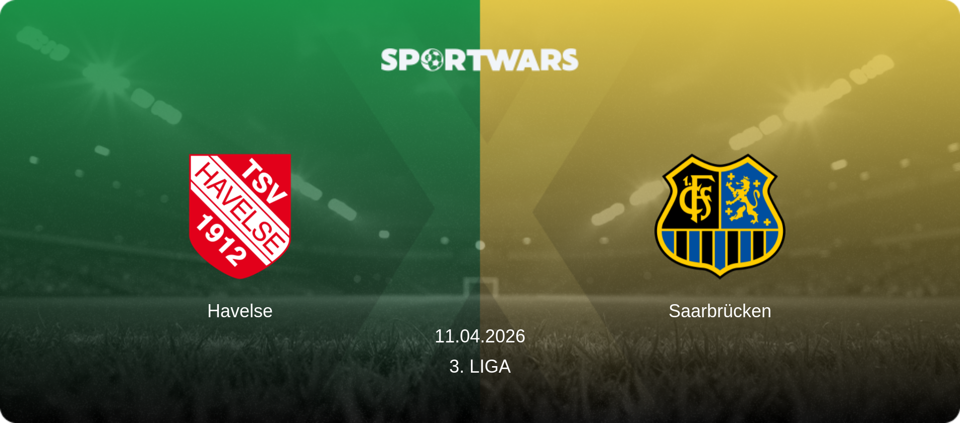 Havelse — Saarbrücken, 11.04.2026 — 3. Liga (match preview)