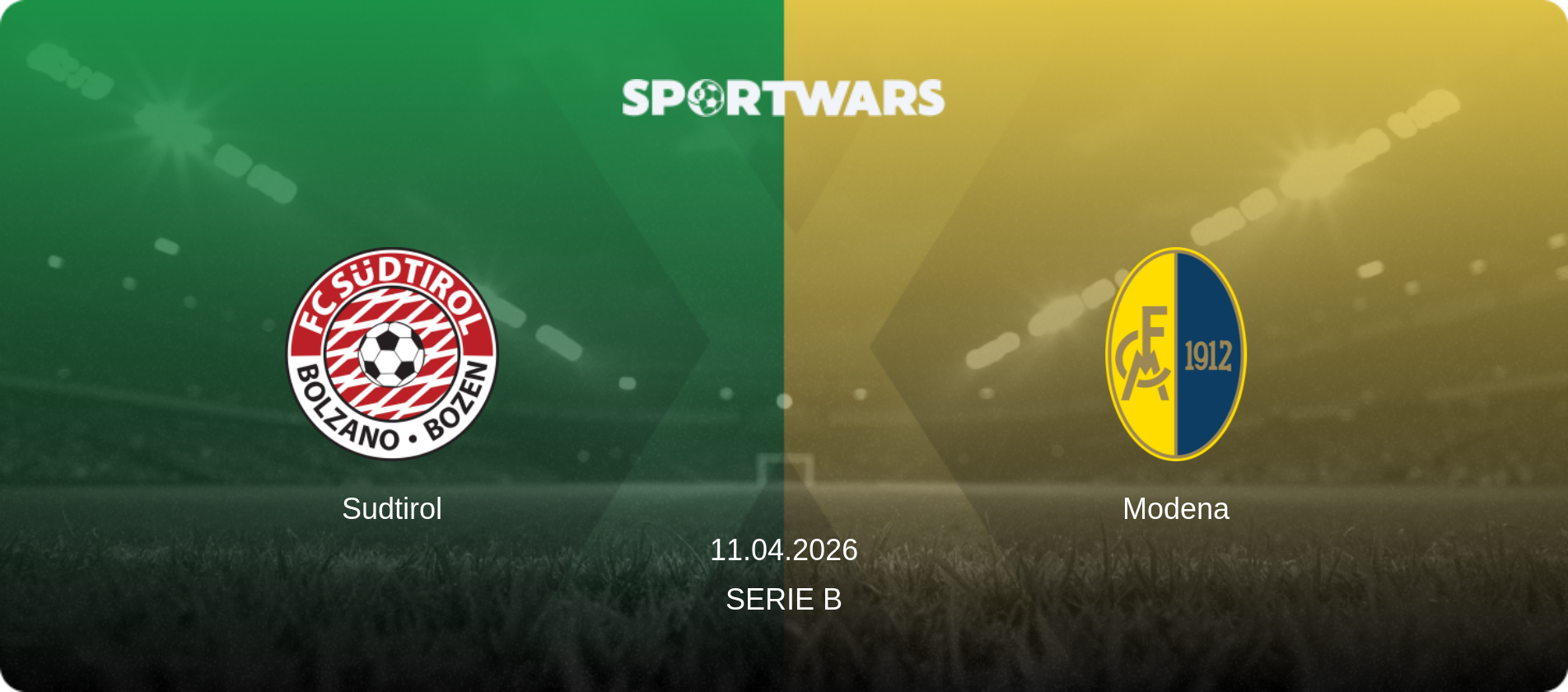Sudtirol — Modena, 11.04.2026 — Serie B (match preview)