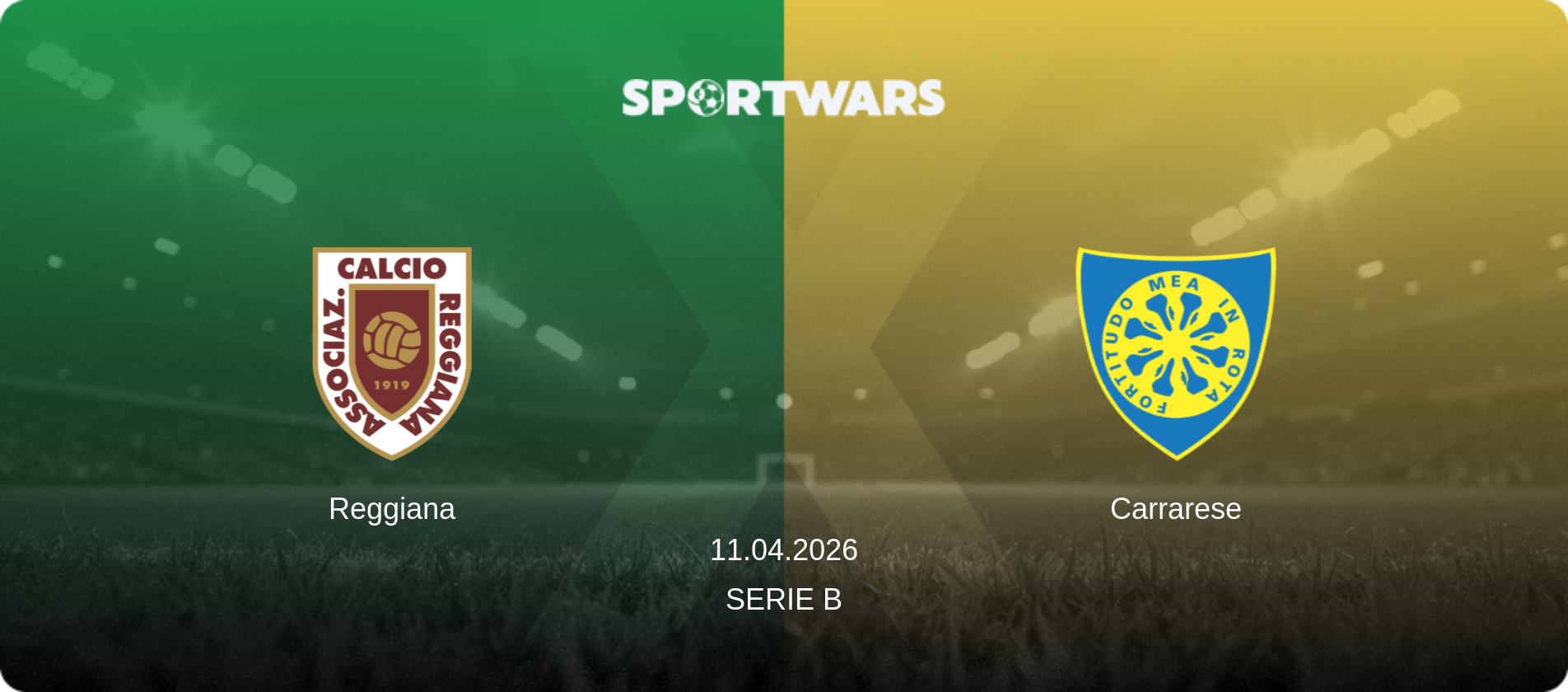 Reggiana — Carrarese, 11.04.2026 — Serie B (match preview)