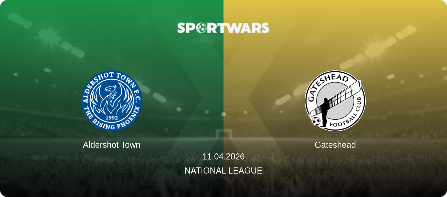 Aldershot Town — Gateshead, 11.04.2026 — National League (match preview)