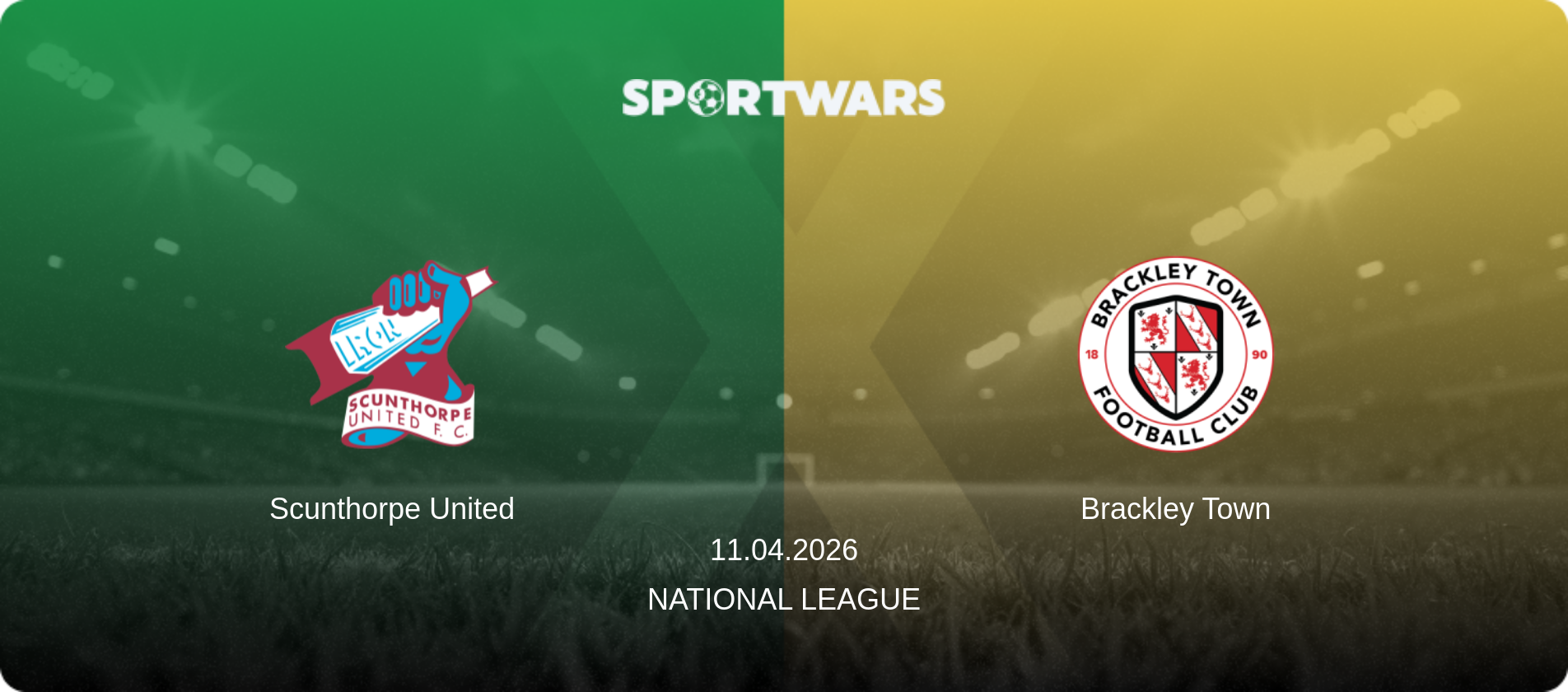 Scunthorpe United — Brackley Town, 11.04.2026 — National League (match preview)