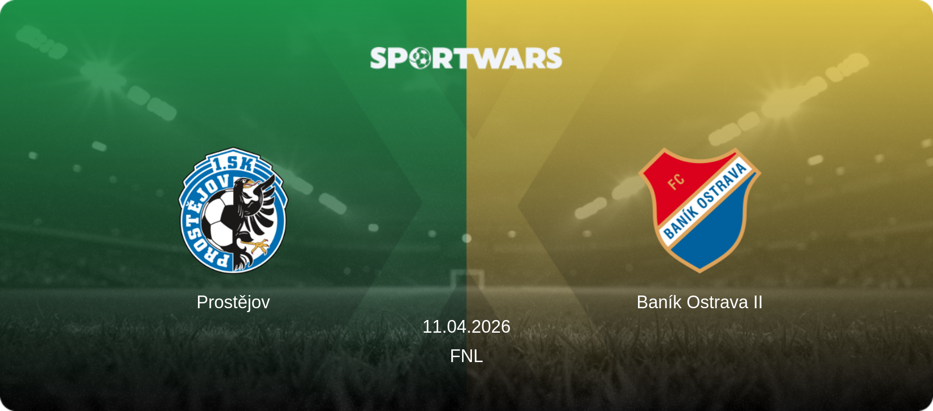 Prostějov — Baník Ostrava II, 11.04.2026 — FNL (match preview)