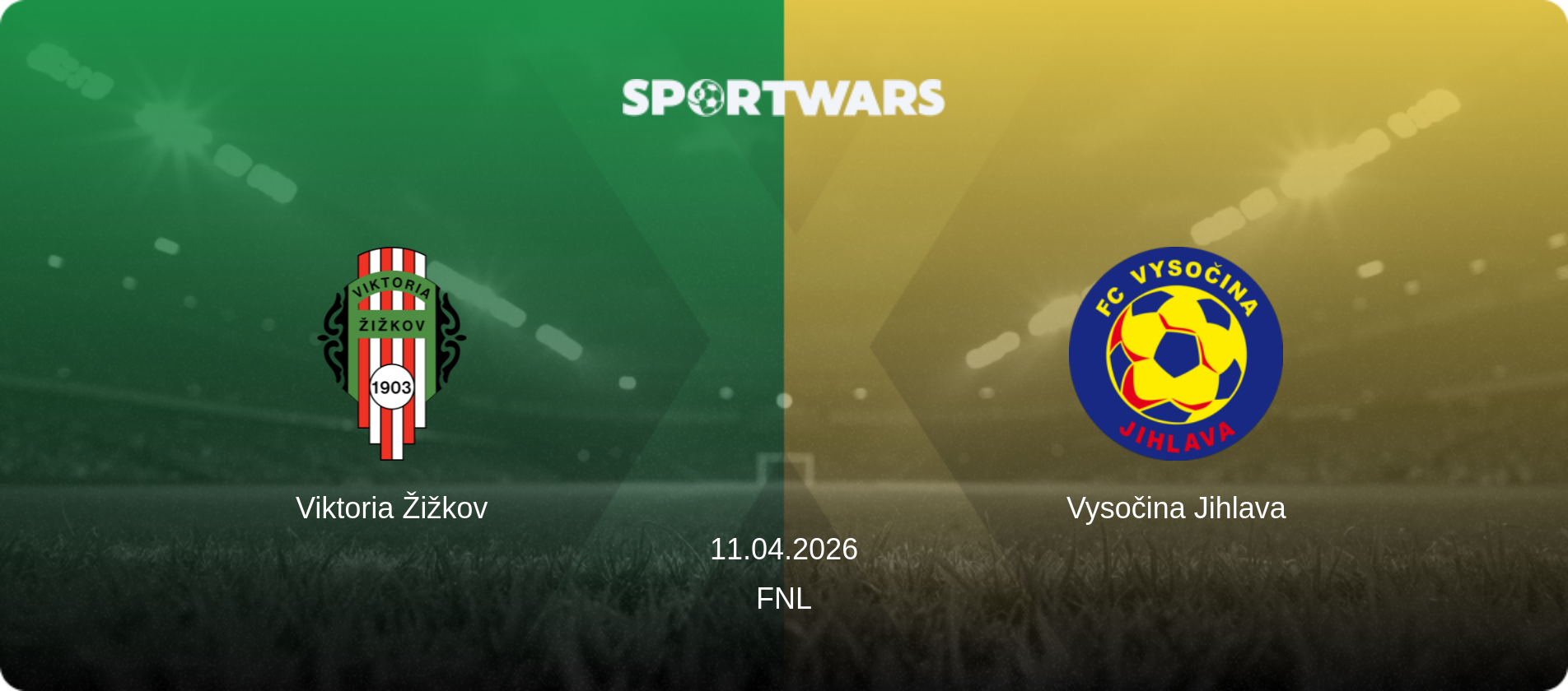 Viktoria Žižkov — Vysočina Jihlava, 11.04.2026 — FNL (match preview)