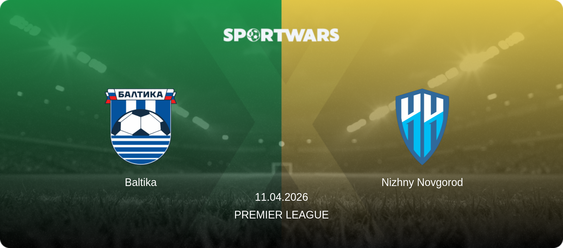 Baltika — Nizhny Novgorod, 11.04.2026 — Premier League (match preview)