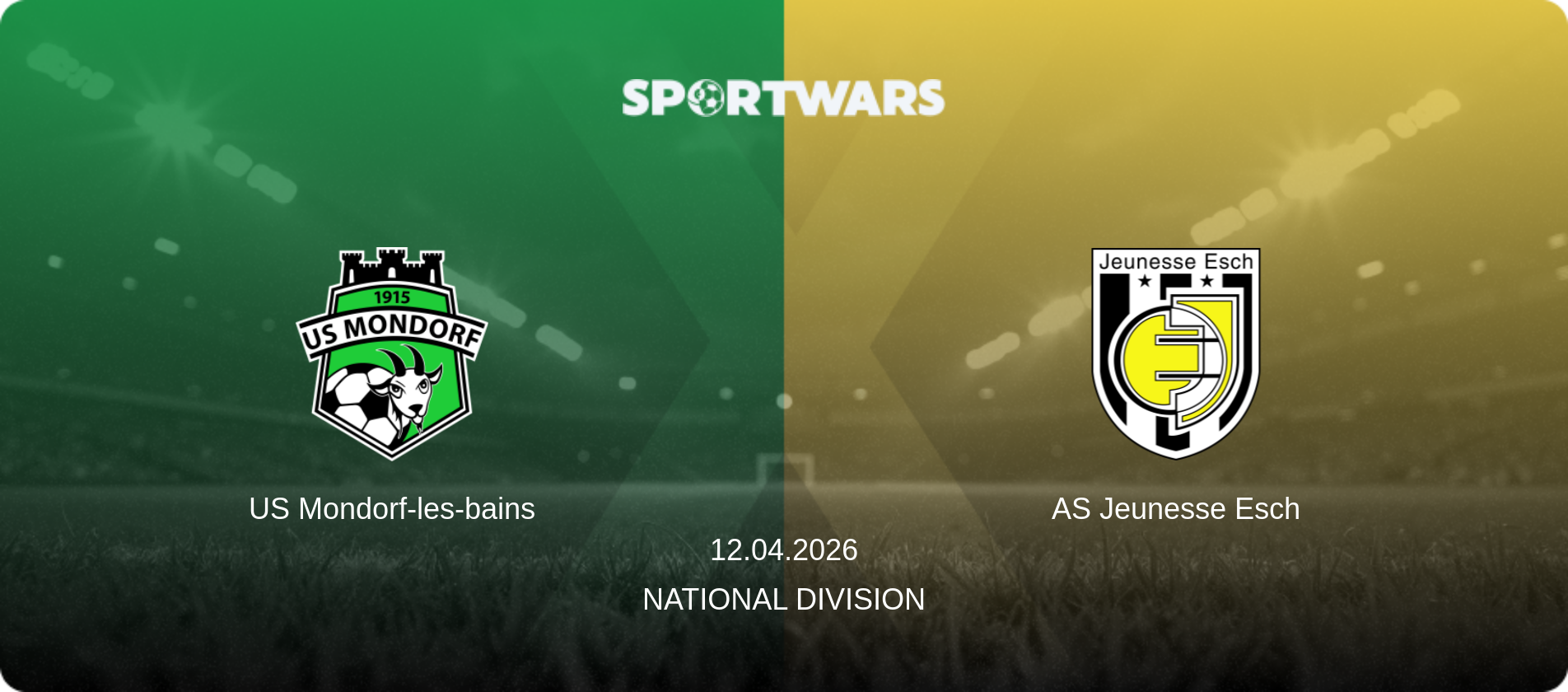 US Mondorf-les-bains — AS Jeunesse Esch, 12.04.2026 — National Division (match preview)