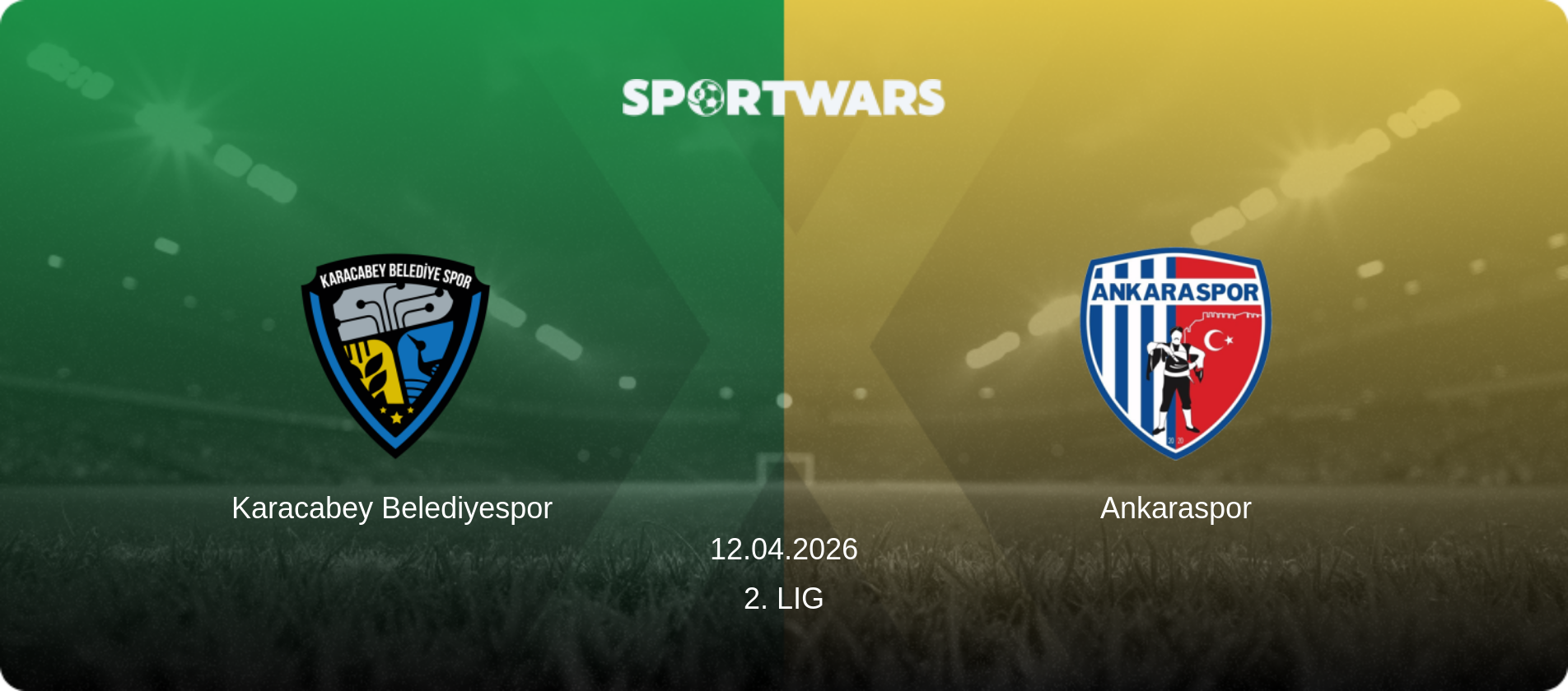 Karacabey Belediyespor — Ankaraspor, 12.04.2026 — 2. Lig (match preview)